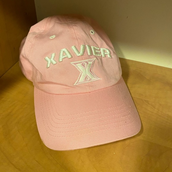 Accessories - Xavier University Pink and White Hat